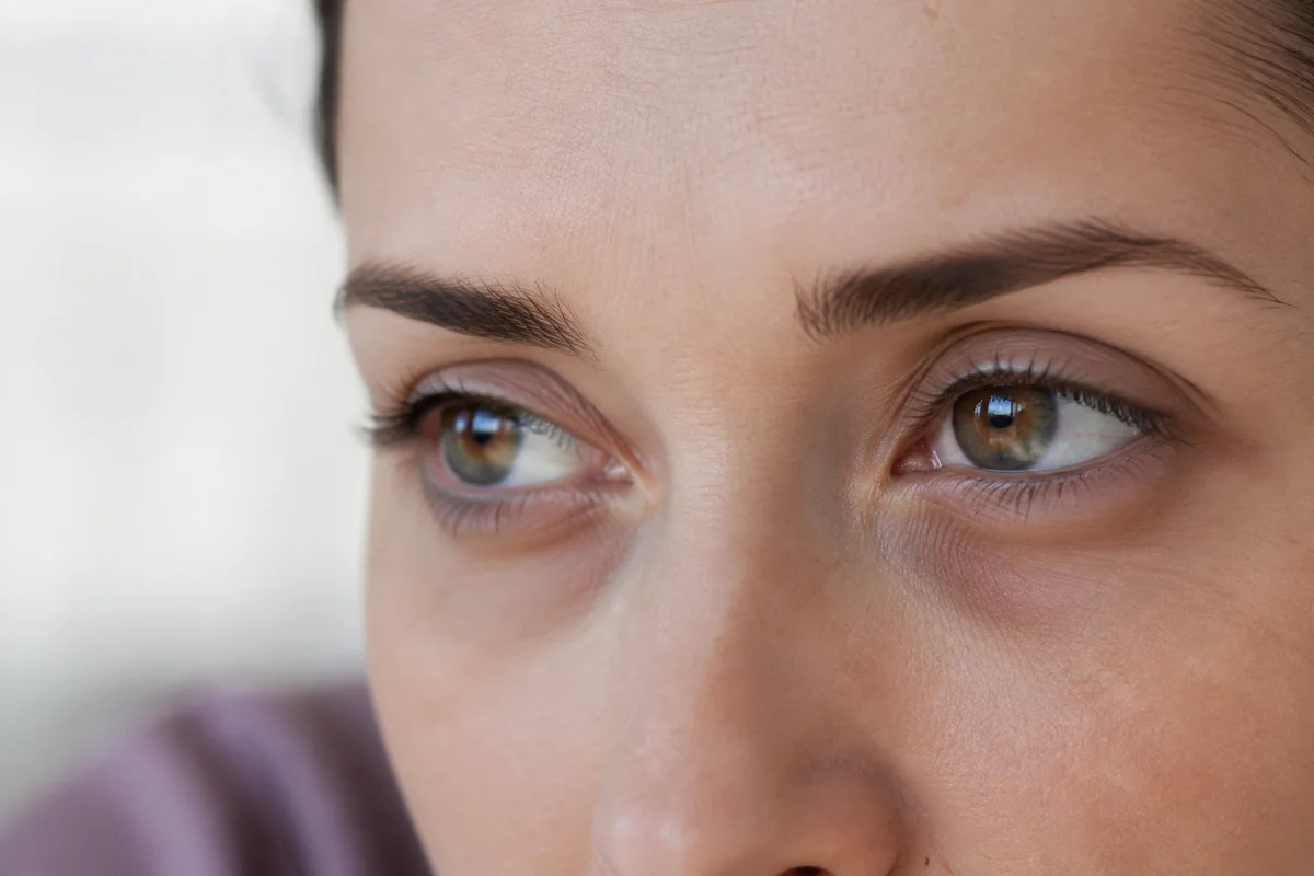 Contour des yeux noir : fatigue ou maladie ?