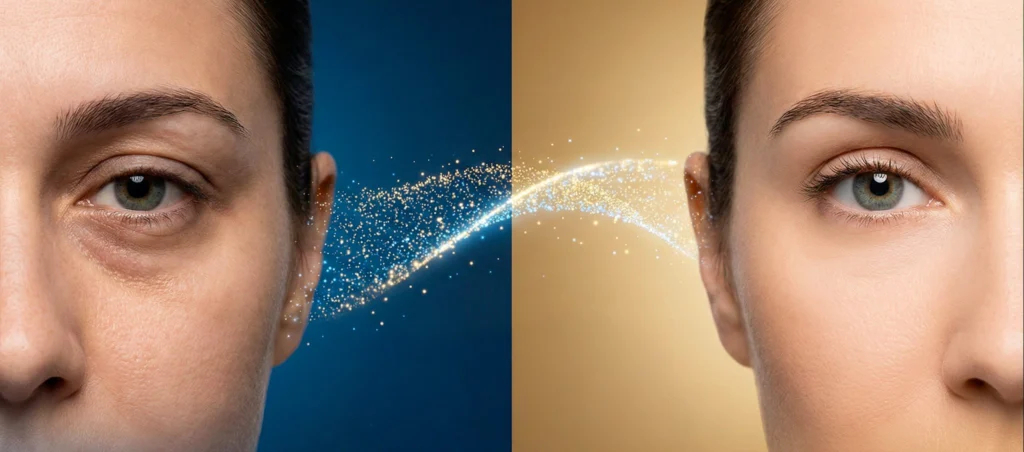 Exosomes et Médecine Régénérative Post-Blépharoplastie : La Révolution de la Récupération Optimisée – Docteur Bernard Hayot blepharoplastie avant apres exosomes recuperation j7 j21 – Docteur Bernard Hayot