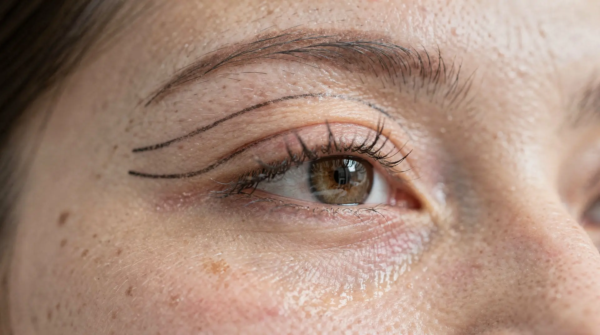 Chirurgie du Ptosis et Mullérectomie à Paris – Docteur Bernard Hayot marquage preoperatoire chirurgie ptosis