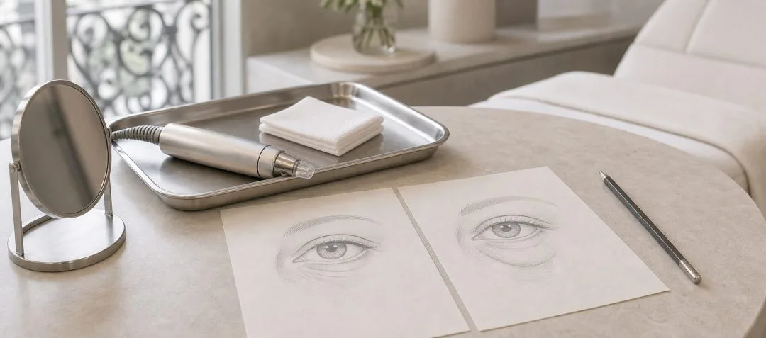Poches sous les yeux : laser ou blépharoplastie ?