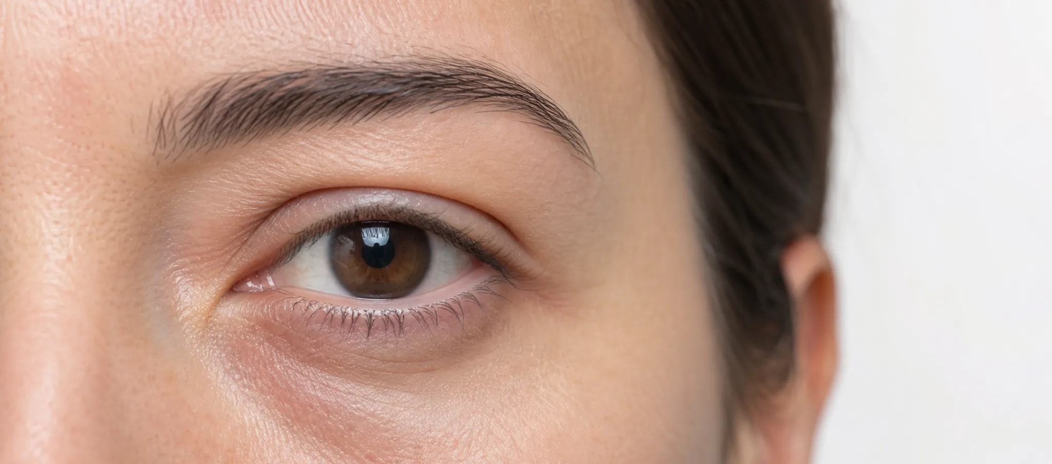 Acide hyaluronique dans les cernes : pourquoi certaines paupières gonflent ou bleutent – Docteur Bernard Hayot Paupière inférieure et effet bleuté du cerne, sans instrument médical