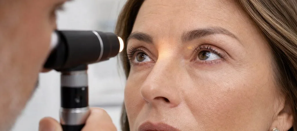 Xanthélasma des paupières : quel traitement ? – Docteur Bernard Hayot Patiente examinée par un ophtalmologue pour une petite plaque jaune près du coin interne de la paupière